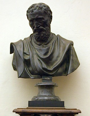 Bust of Michelangelo