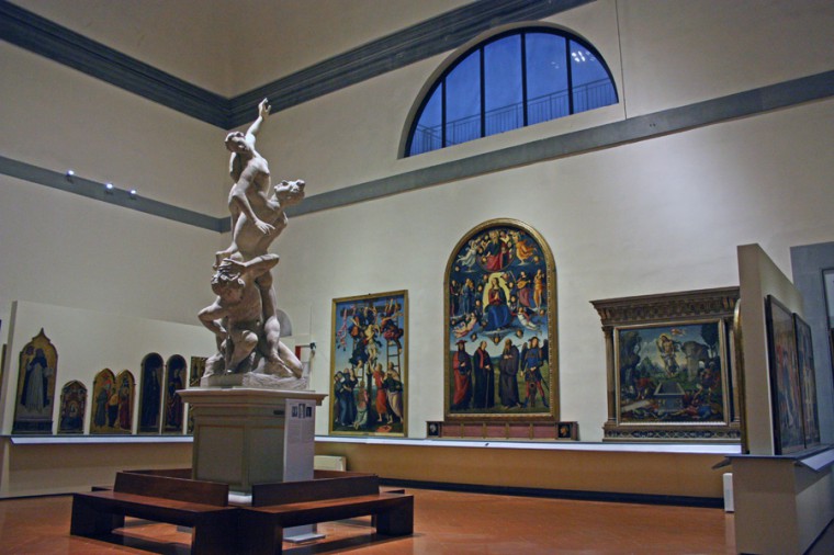 Panoramic view Sala del Colosso